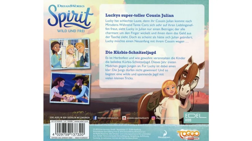 Luckys super-toller Cousin Julian(5)-Hörspiel