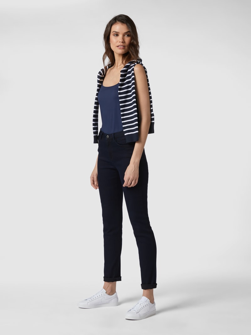 Regular Fit Jeans Modell 'Shakira' in marineblau