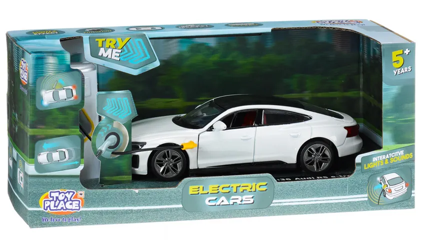 Müller - Toy Place - Elektroauto mit Ladestation, 1 Stück, sortiert