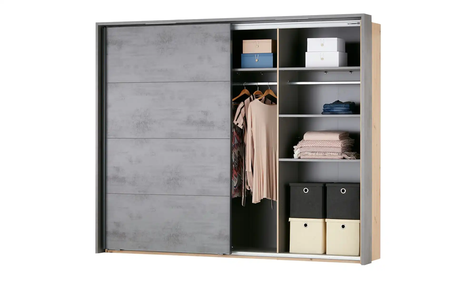 Schwebetürenschrank, 2-türig