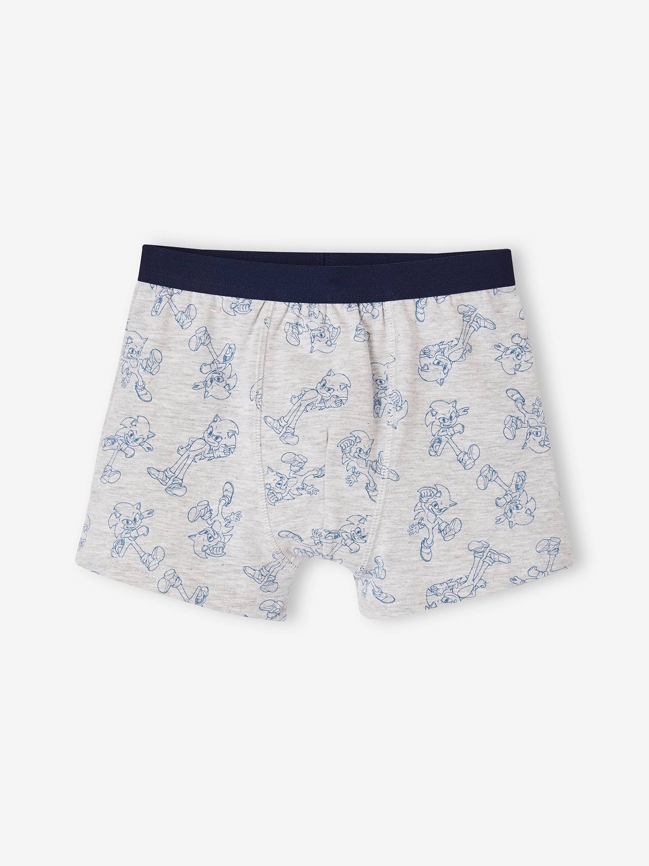 Sonic 3er-Pack Jungen Boxershorts SONIC - marine