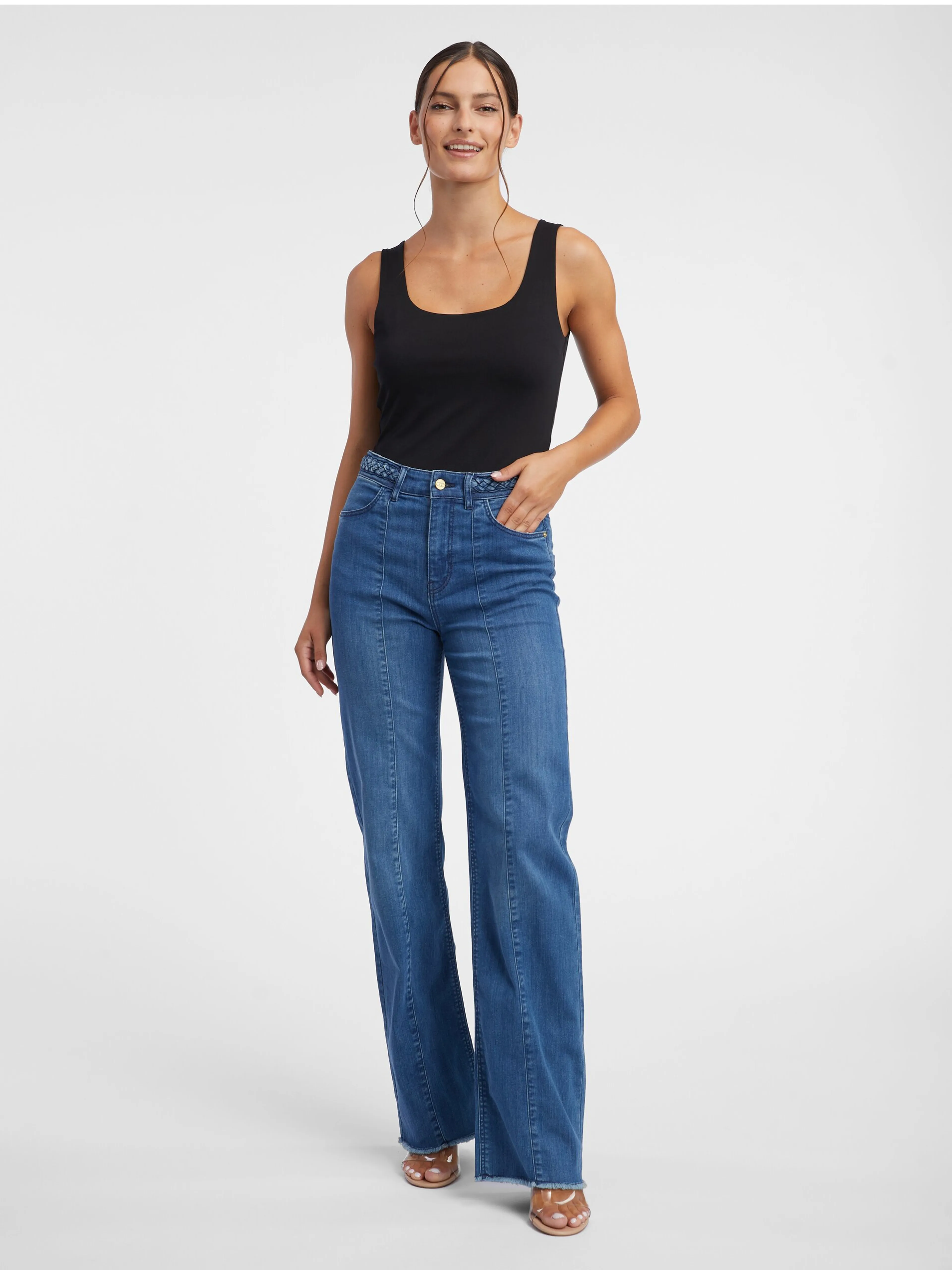 Schwarzer Damen-Body ORSAY