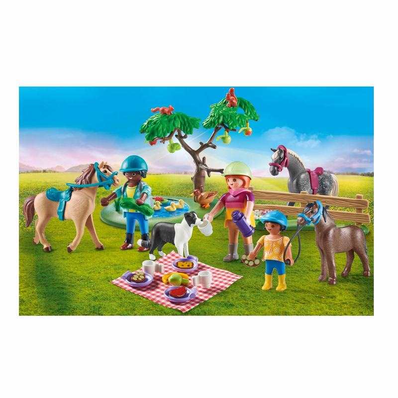 71239 Cavaliers, chevaux et pique-nique Playmobil Country