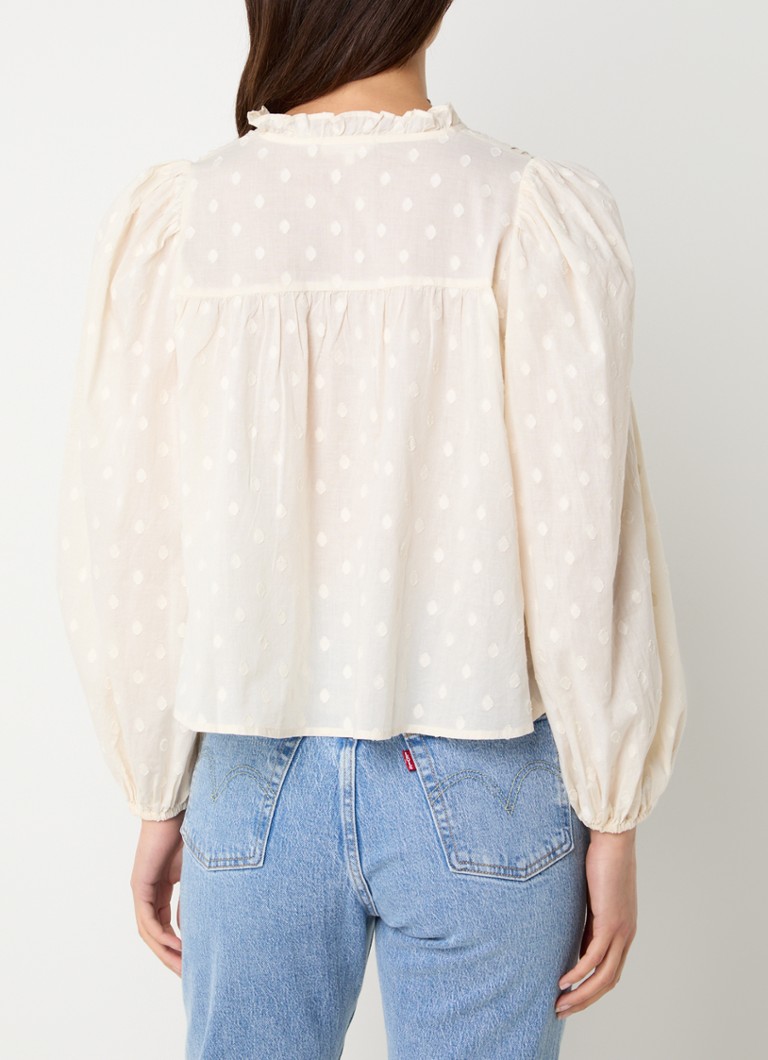 Levi's  Lucia tuniek met borduring en opengewerkt detail