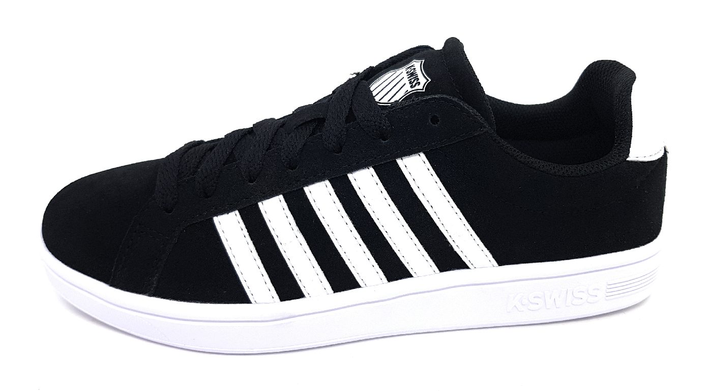 K-Swiss Court Tiebreak SDE Low 07012-002-M Schwarz Black/ White