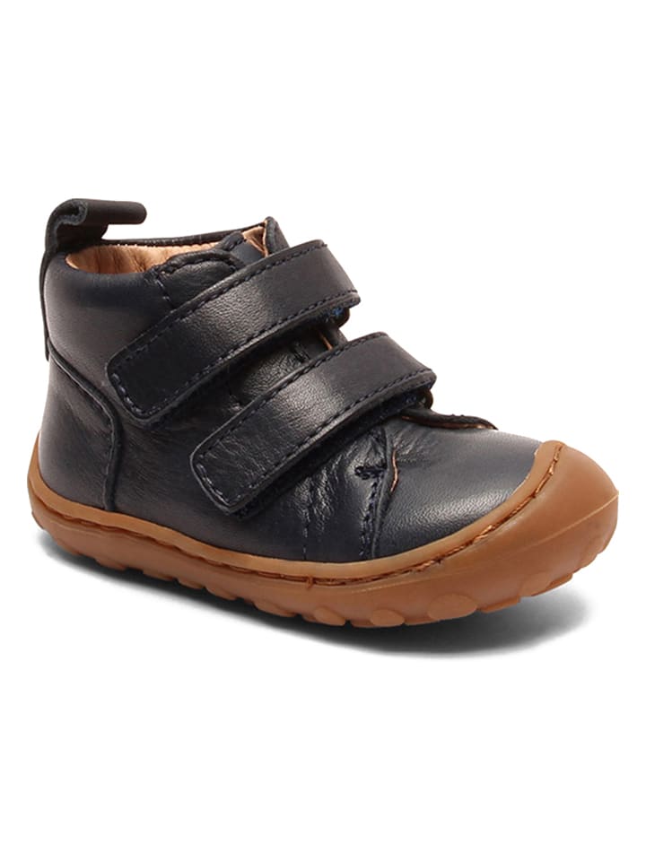 bisgaard Leder-Lauflernschuhe in Dunkelblau günstig kaufen