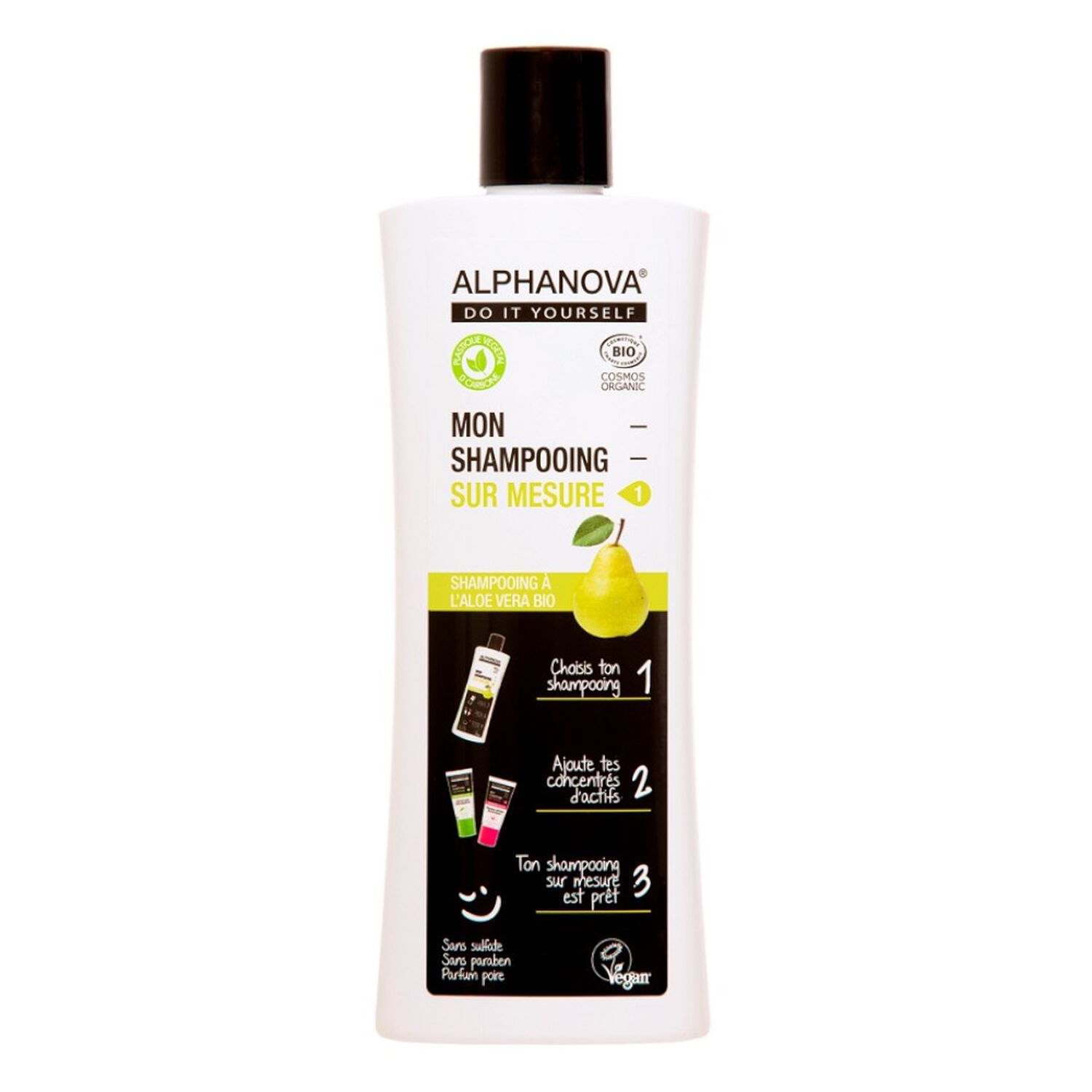 Alphanova DIY Shampooing Sur Mesure Parfum Poire 200 ml