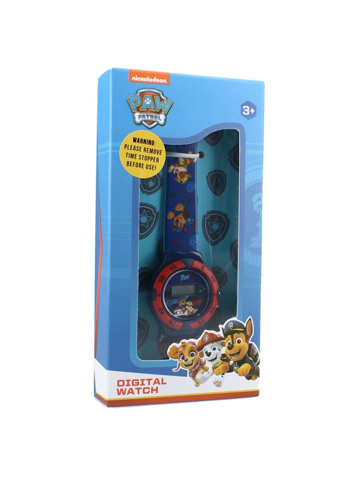 Paw Patrol Paw Patrol Digitale Armbanduhr Buntes Design für Kinder in Blau günstig kaufen onesize
