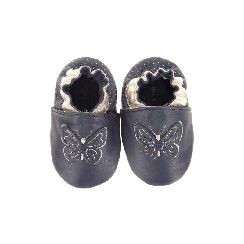 Chaussons cuir tannage végétal Flyinthewindcrp