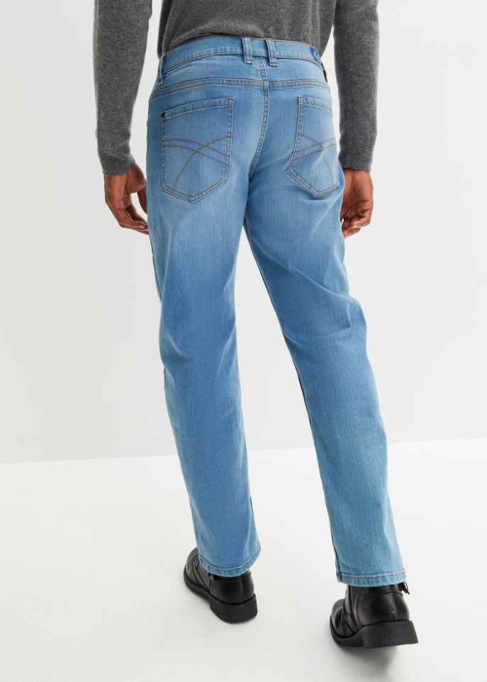 Essential Loose Fit Stretch-Jeans, Straight
