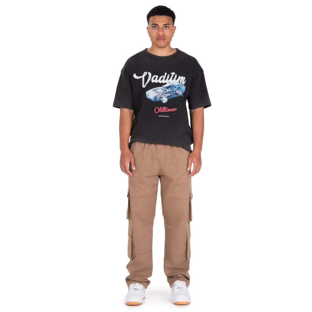 COFFEE STRAIGHT LEG CARGOPANTS VADITIM