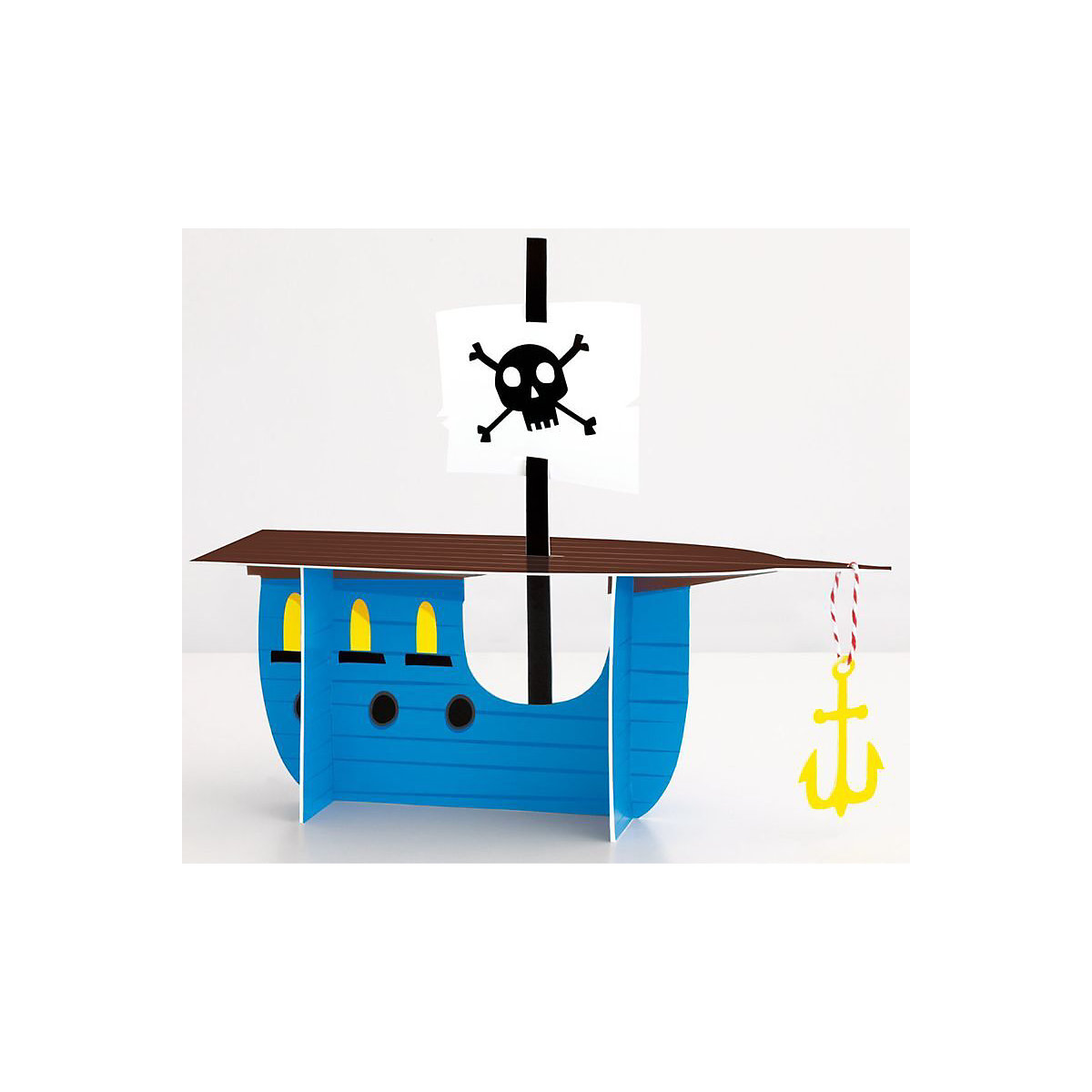 XXL 106 Teile Geburtstag auf dem Piratenschiff Party Deko Set 8 Kinder