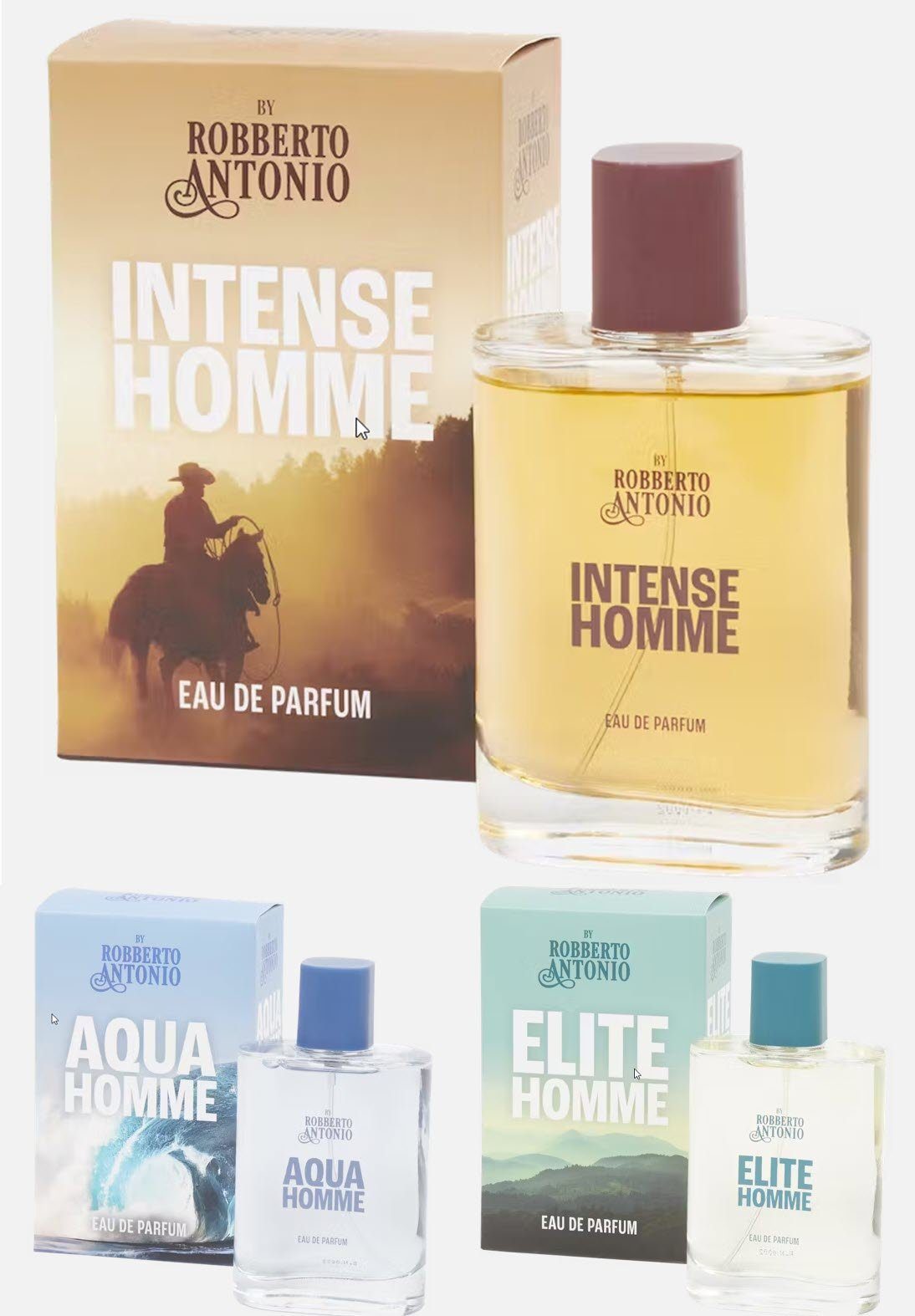 Spectrum Eau de Parfum Robberto Antonio EDP Herren Parfum 100 ml