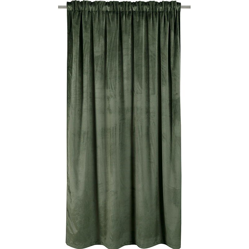 Home Gardin 140x220 cm velvet grønn