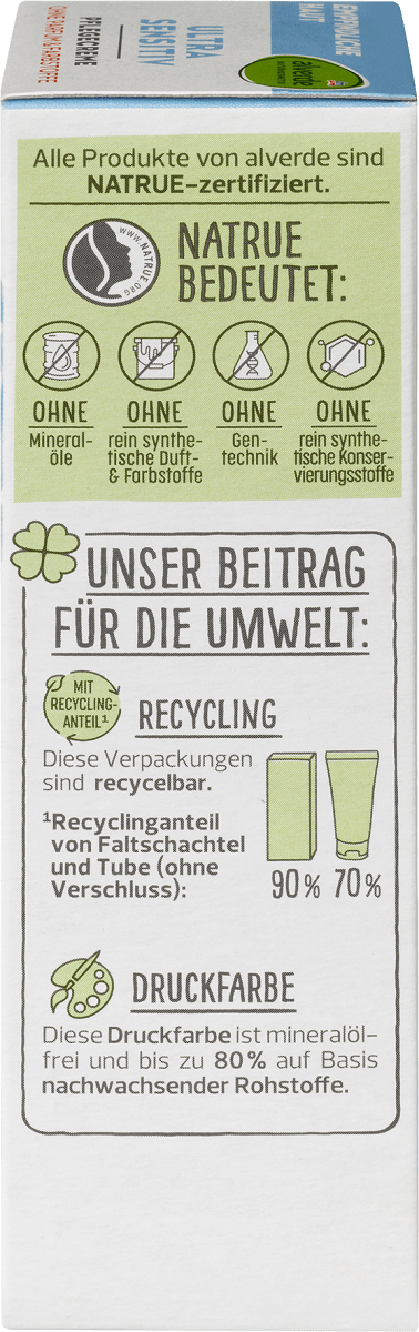 Gesichtscreme ultra sensitiv, 50 ml