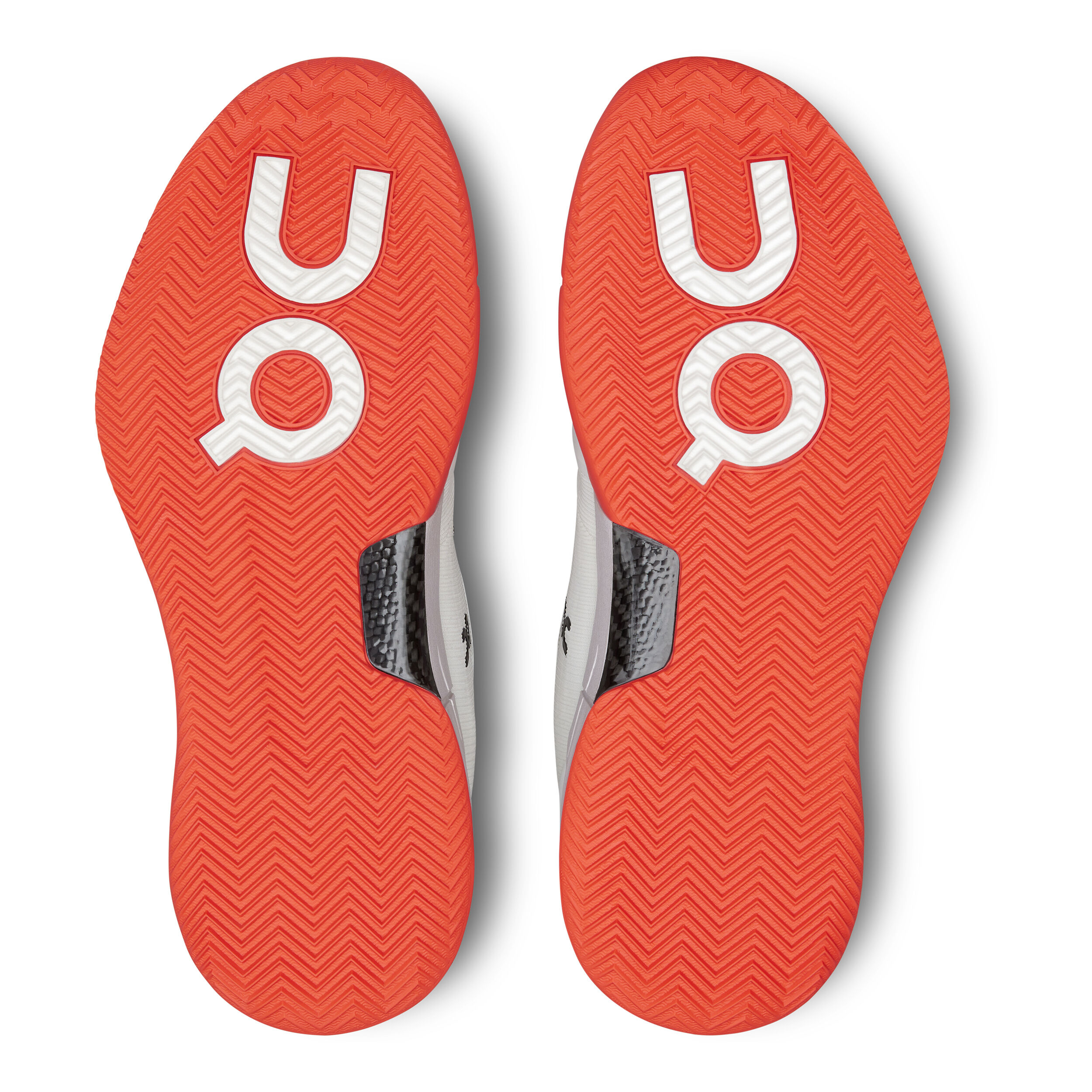 The Roger Pro Sandplatzschuh Herren - Weiß, Orange