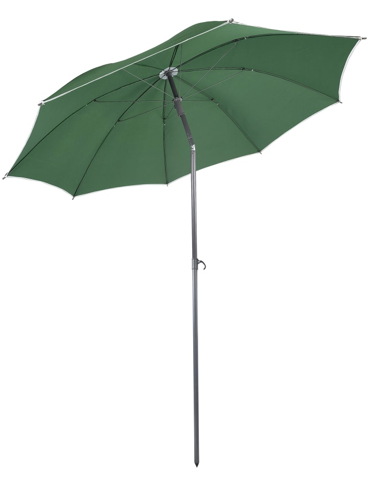 VCM  Sonnenschirm 160 cm Strandschirm Schirm UV-Schutz in Anthrazit günstig kaufen onesize