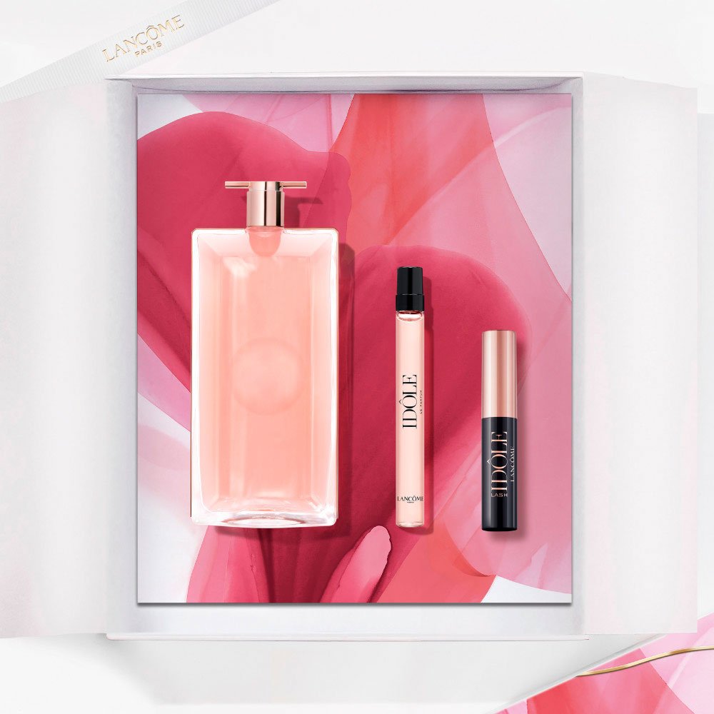 Lancôme Idôle Eau de Parfum Spray 50 ml + Eau de Parfum Spray 10 ml + Lash 2 ml
