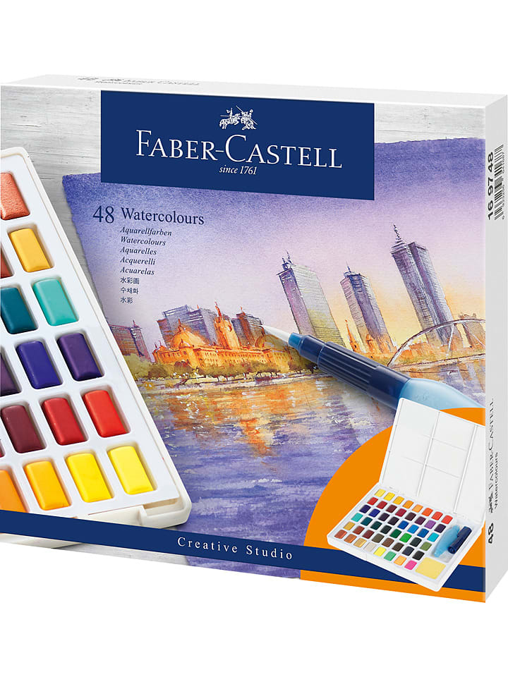 Faber-Castell Aquarellfarben - 48 Stück günstig kaufen onesize