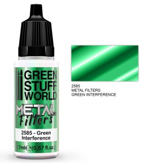Metallfilter - Grüne Interferenz (17 ml)