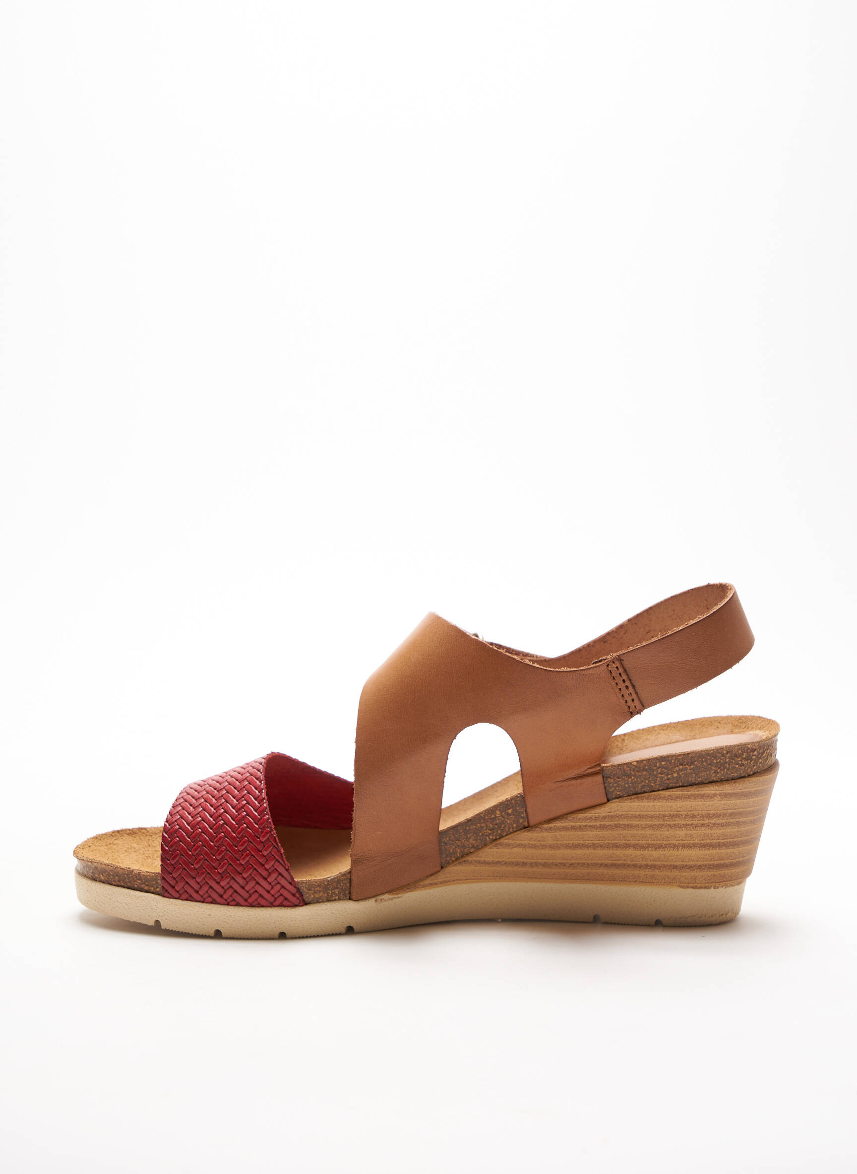Pedro Torres Sandales Nu Pieds Femme couleur rouge