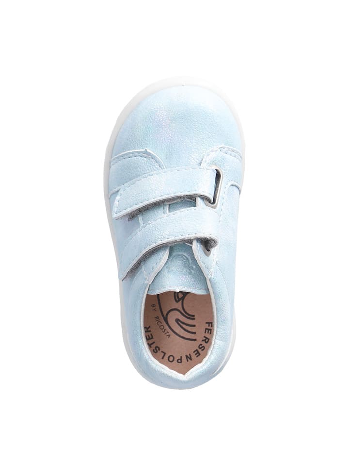 PEPINO Leder-Sneakers in Hellblau günstig kaufen