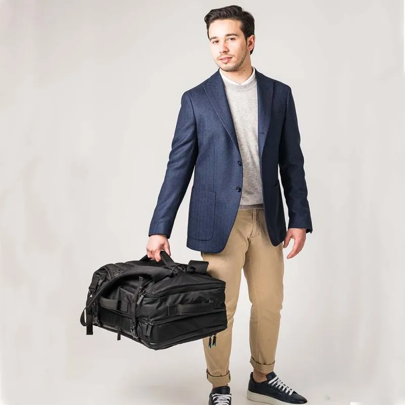 aporti Cabin Size Rucksack Bergamo - Schwarz