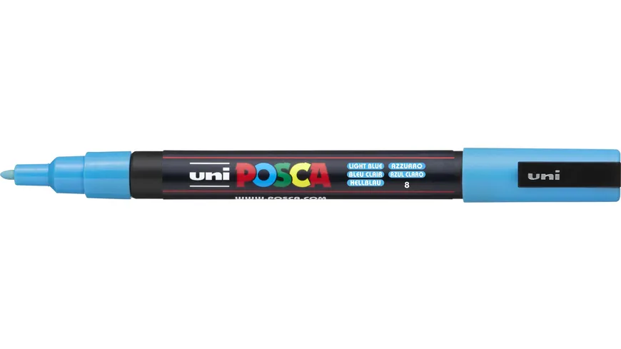 FABER-CASTELL  Marker UNI POSCA PC-3M hellblau hellblau
