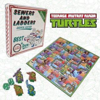 Teenage Mutant Ninja Turtles Brettspiel Sewers & Ladders (EN)