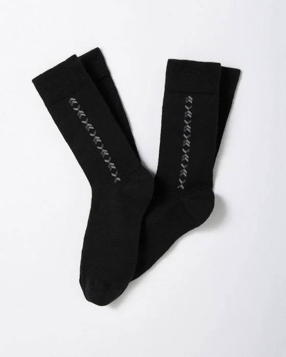Lot de 2 paires de chaussettes Thermolactyl et laine