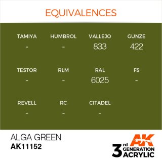 AK Alga Green (17 ml)