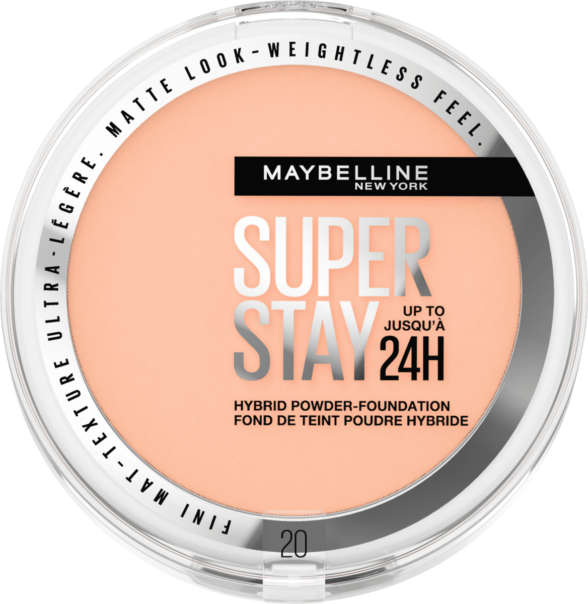 Foundation Puder Super Stay Hybrides 20, 9 g