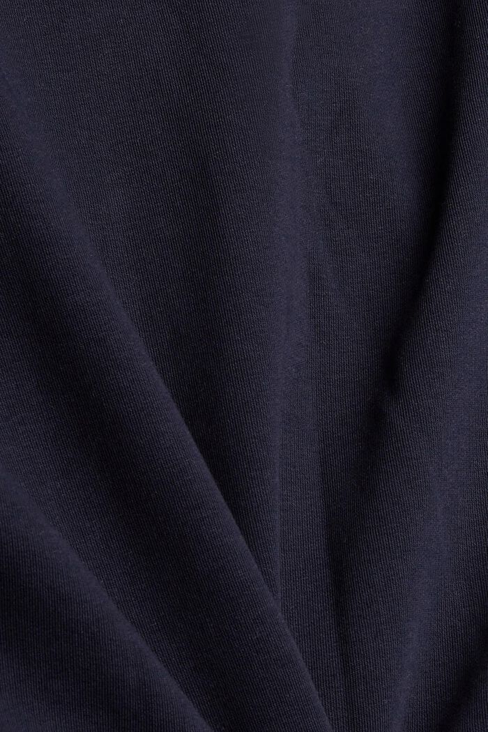Recycelt: Sweatshirt mit Logostickerei