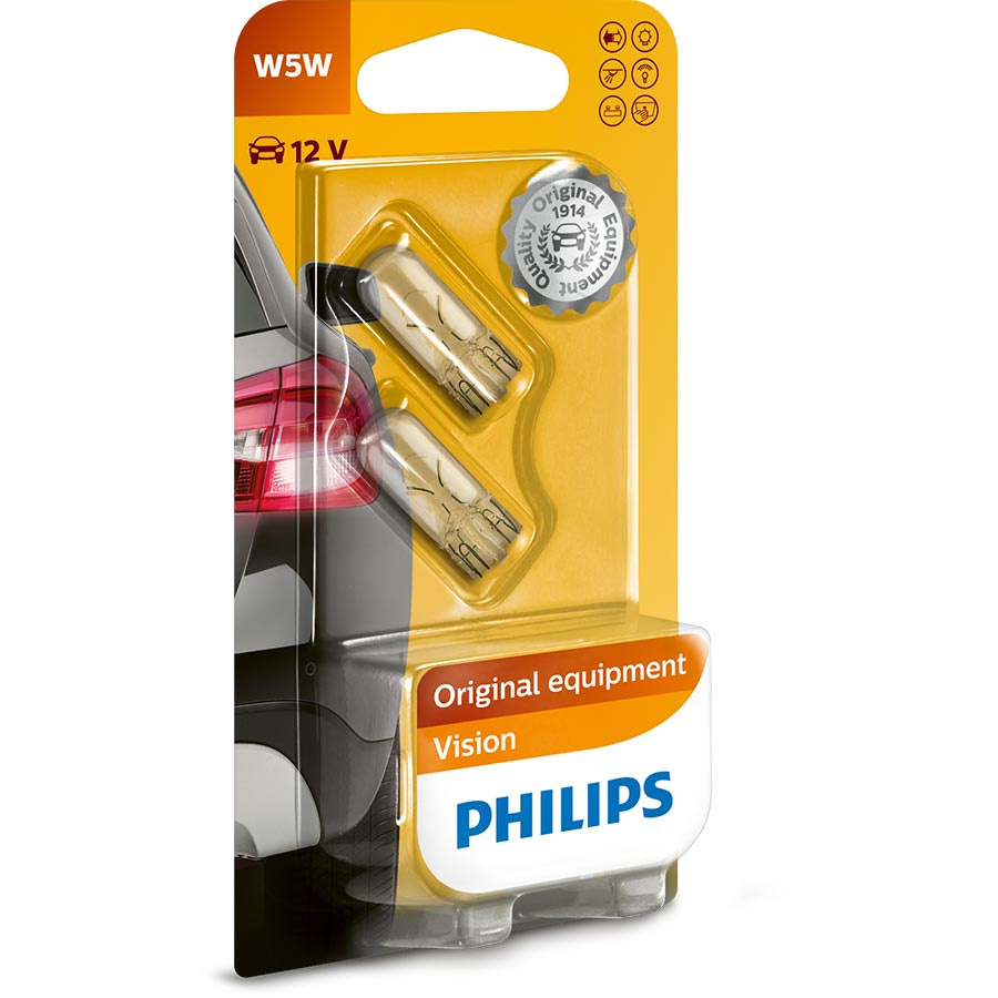 Glühlampe W5W 12V 5W, 2 Stück - ATU