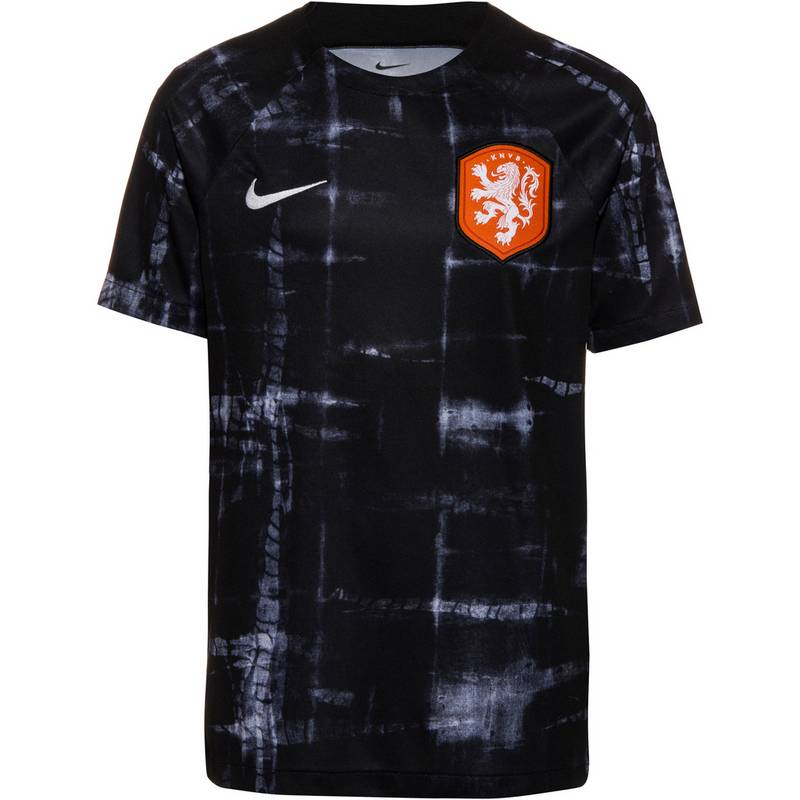 Nike Niederlande 2022 Prematch Funktionsshirt Kinder