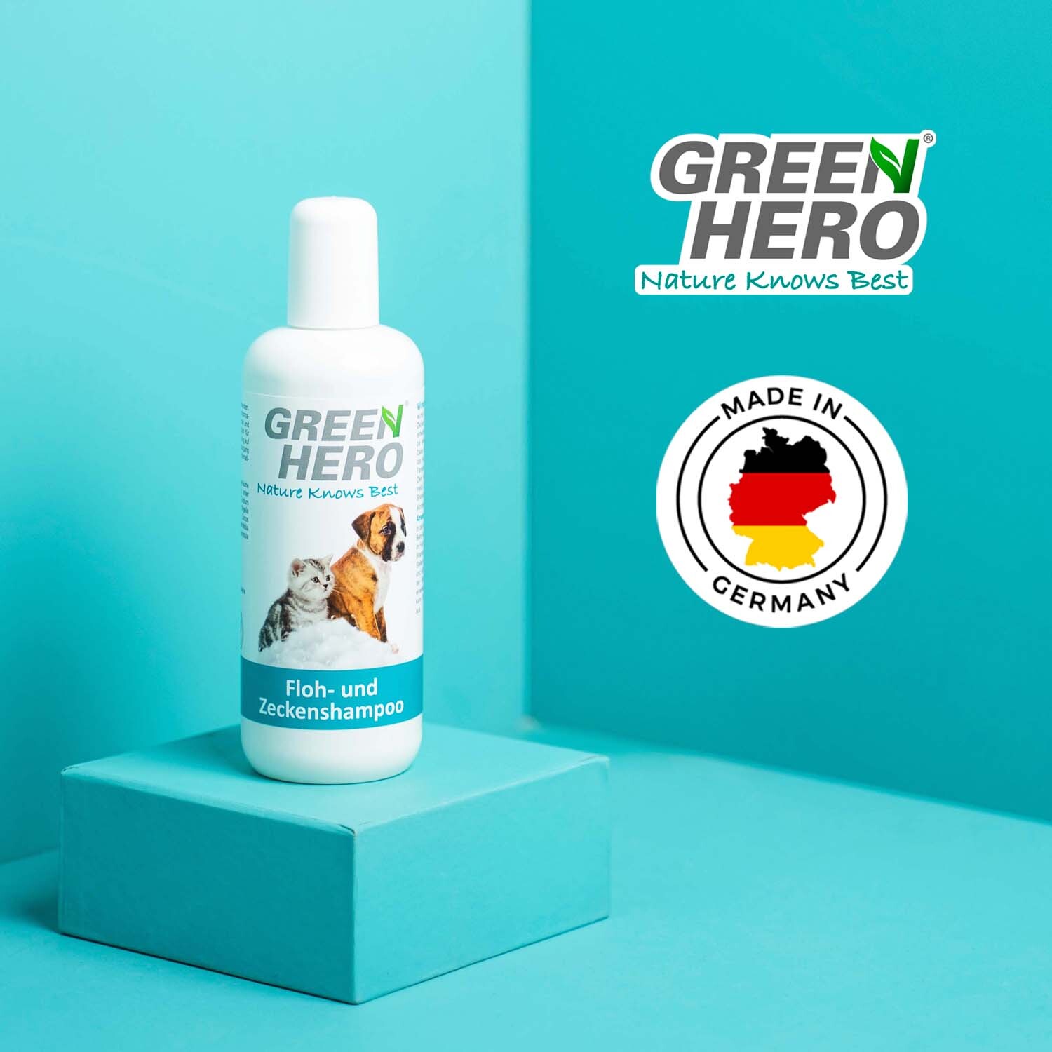 Greenhero Fellpflege Greenhero Floh- und Zeckenshampoo
