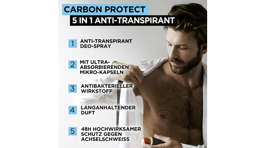 L'Oréal Men Expert Deo Carbon Protect 150 ml