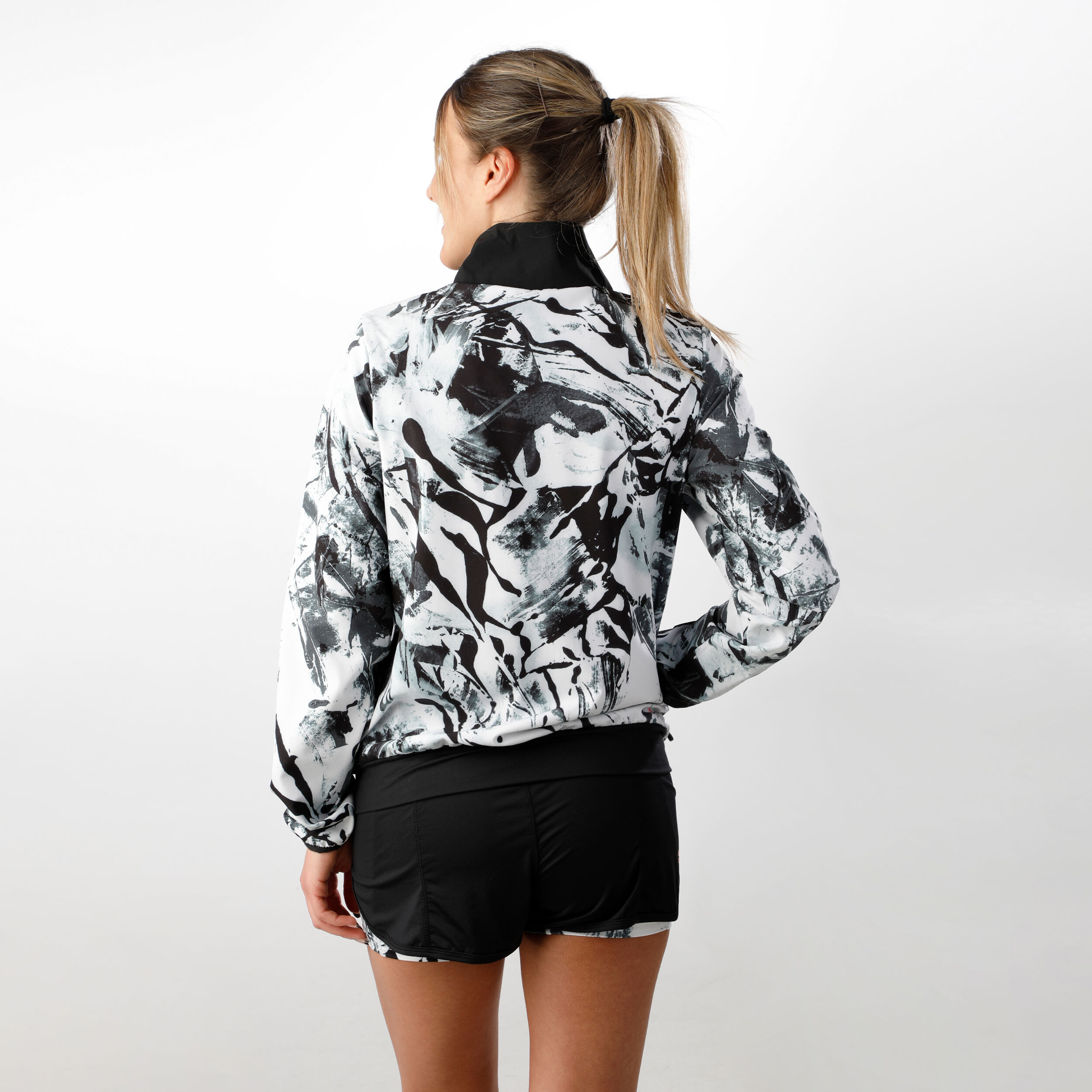 Chidera Tech 2in1 Shorts Special Edition Damen - Schwarz, Weiß