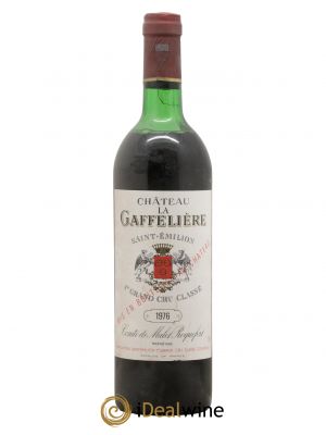 Château la Gaffelière 1er Grand Cru Classé B  1976 - Lot de 1 Bouteille