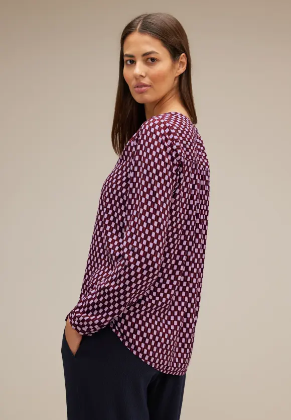 Street One Bluse mit Minimalprint