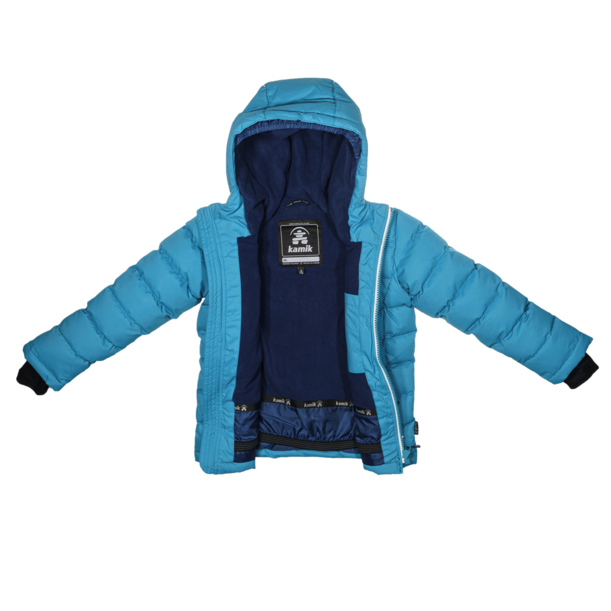 Kamik KARA Winterjacke hellblau