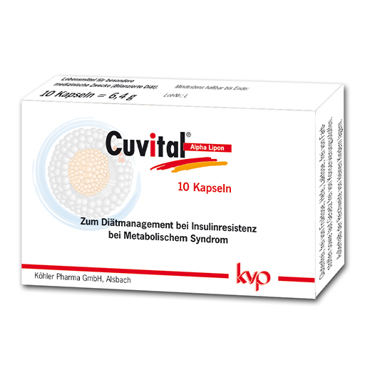 CUVITAL Alpha Lipon Kapseln  1X10 St  Kapseln