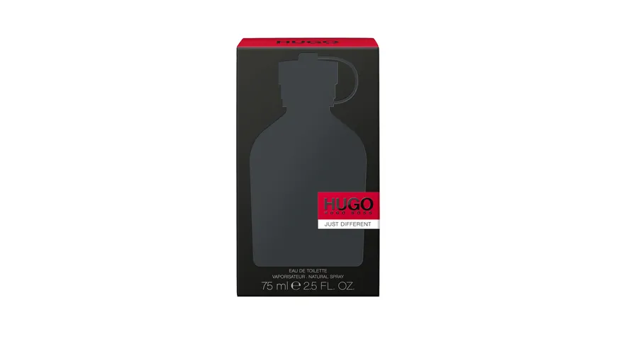 HUGO Just Different Eau de Toilette Natural Spray 75 ml