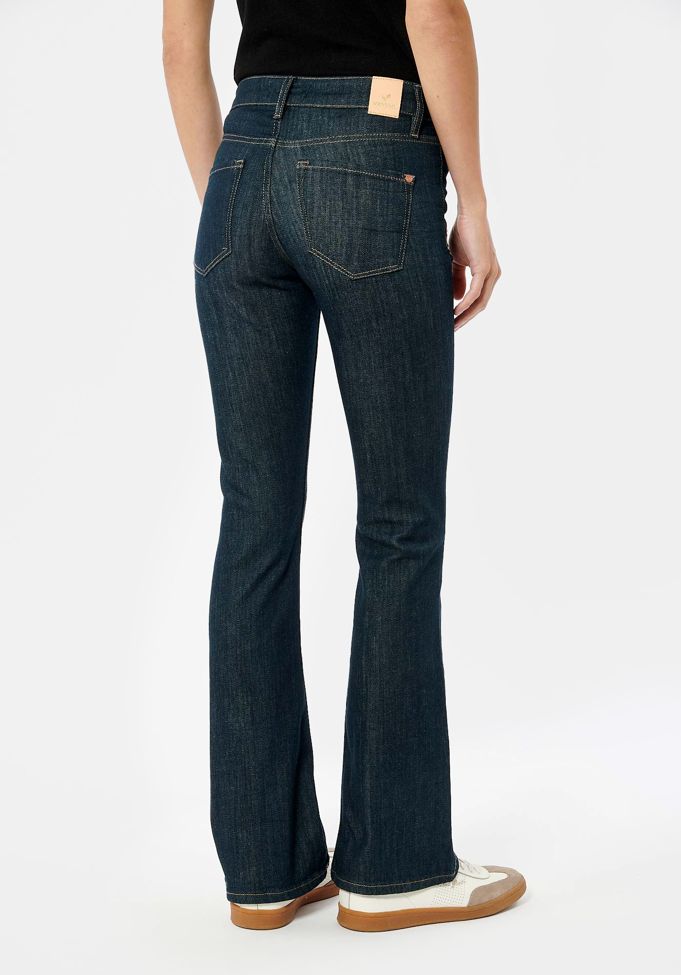 LUCKY  Jean bootcut bleu Femme