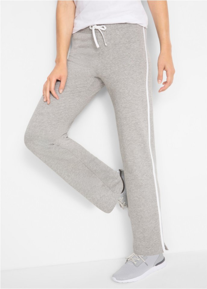 2er-Pack Baumwoll-Sweathose, gerade geschnitten