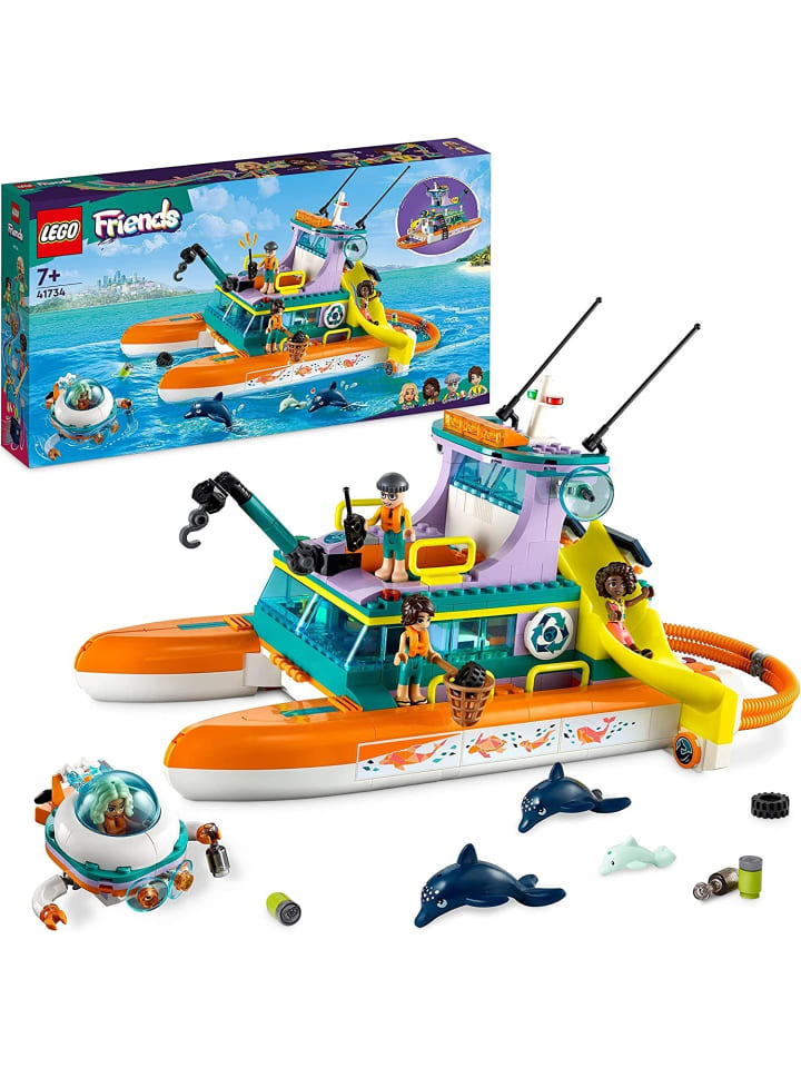 LEGO Friends Seerettungsboot in Mehrfarbig ab 7 Jahre günstig kaufen onesize