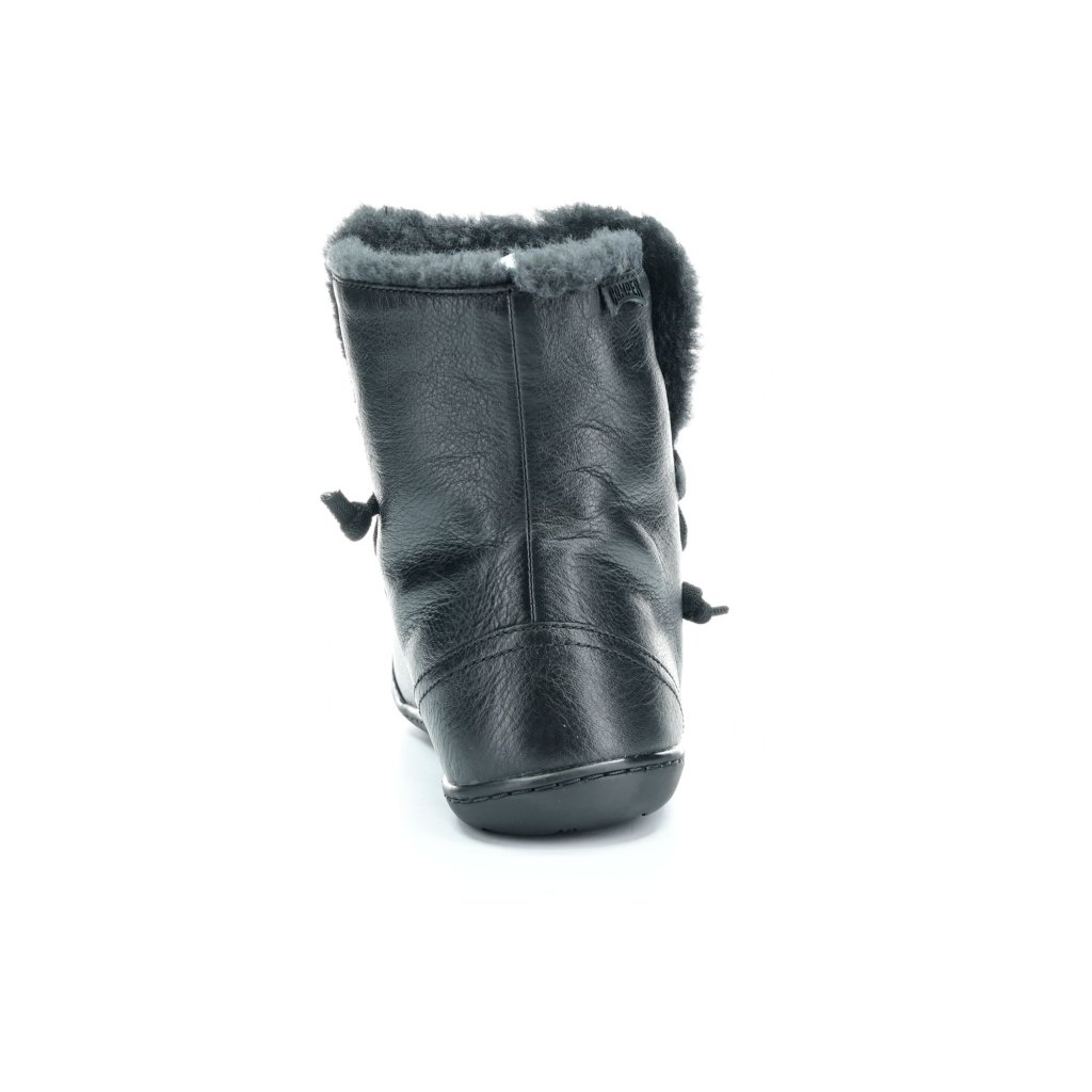 Camper Peu Cami Sella Negro Black(K400505-012) schwarze Barfußstiefeletten