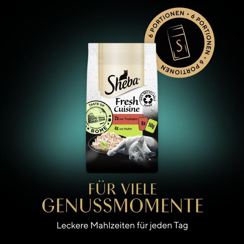 Sheba Fresh Cuisine Taste of Rome Huhn & Truthahn