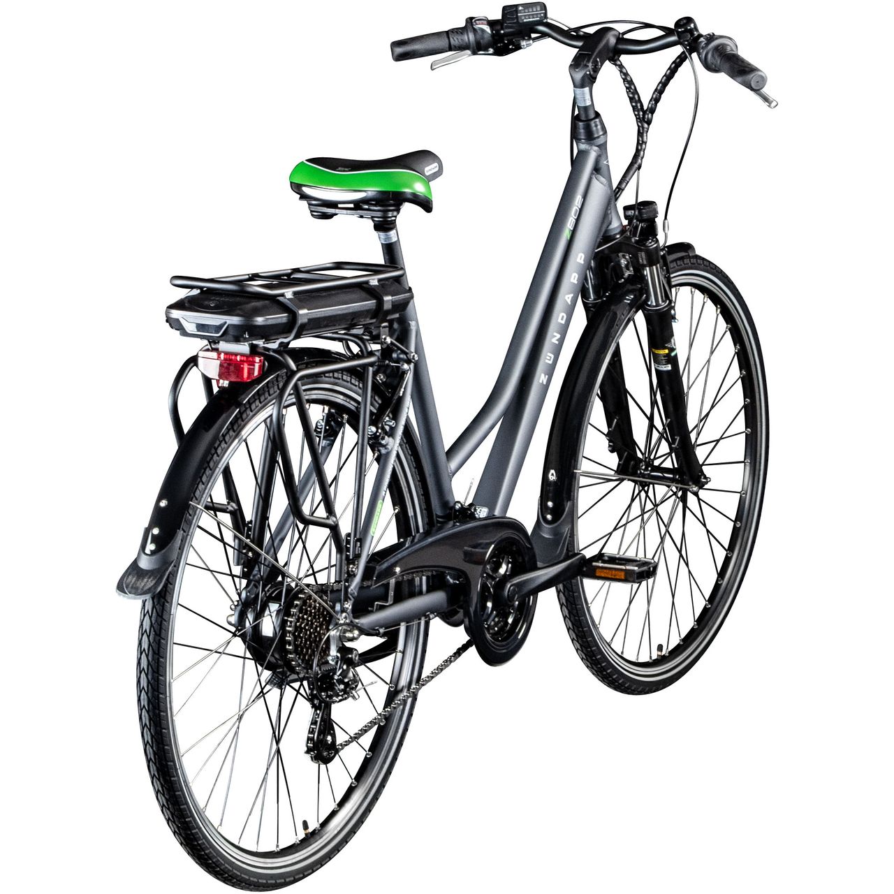 Zündapp Z802 E Bike Trekkingrad Damen ab 155 cm mit Nabenmotor Pedelec Trekking Fahrrad mit 21 Gang