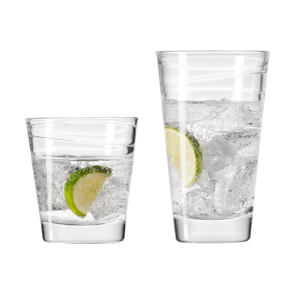 Becher-Set Selection 12-teilig klar